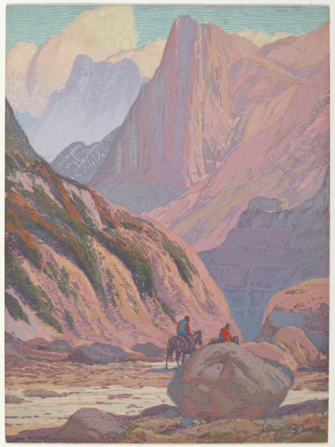 Image for  The Canyon Gateway, Arizona, 1923 